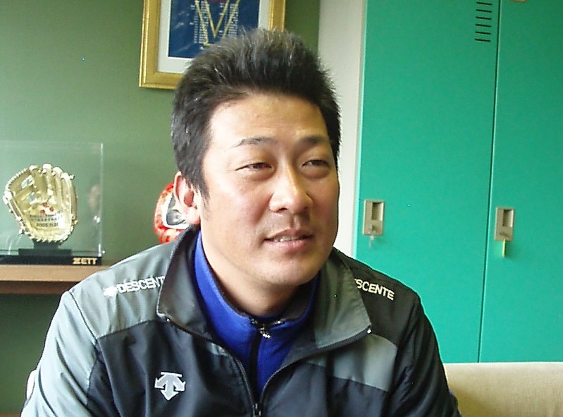 パナソニックの梶原康司監督=来住哲司撮影