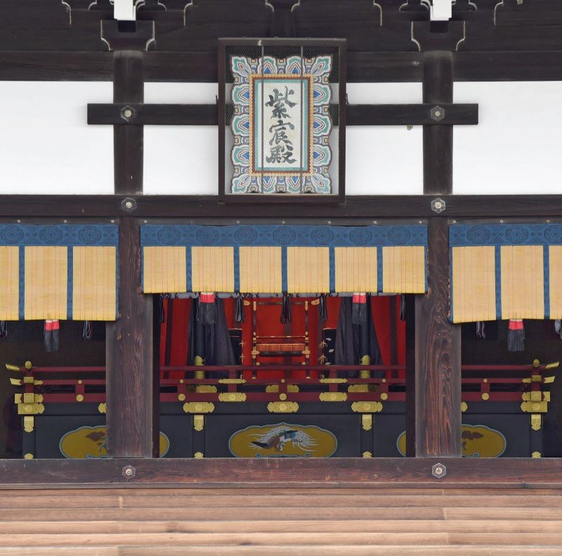 宮内庁：即位の礼「高御座」「御帳台」を公開 [写真特集11/10] | 毎日新聞