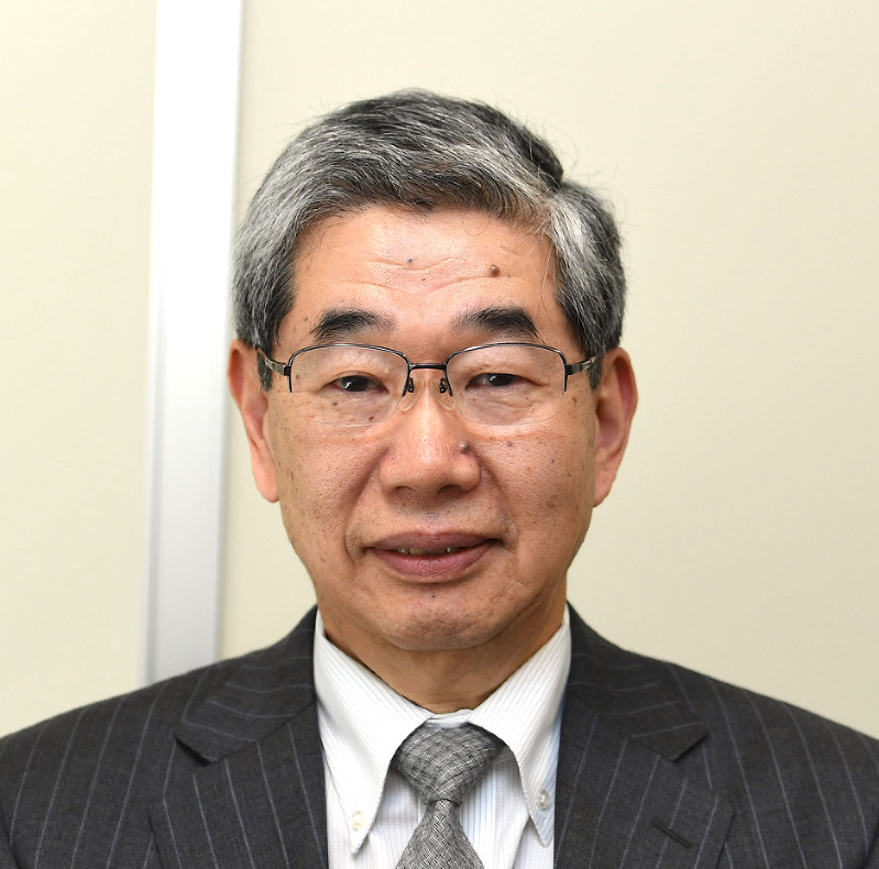 三村信男(茨城大学長・国連気候変動に関する政府間パネル<IPCC>報告書執筆者)=東京都千代田区で2018年4月12日、藤井太郎撮影