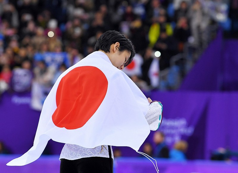 羽生結弦 スポニチ 1月1日 2018年 2019年 羽生結弦 スポニチ 1月1日 2018年 2019年（なんと150分に拡大の