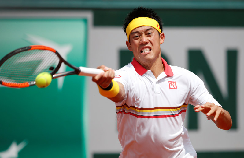 全仏テニス 錦織圭 ８強逃す 毎日新聞