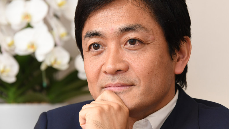 玉木雄一郎氏=根岸基弘撮影