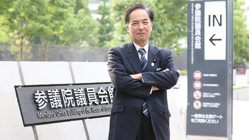 浅田均氏=太田康男撮影