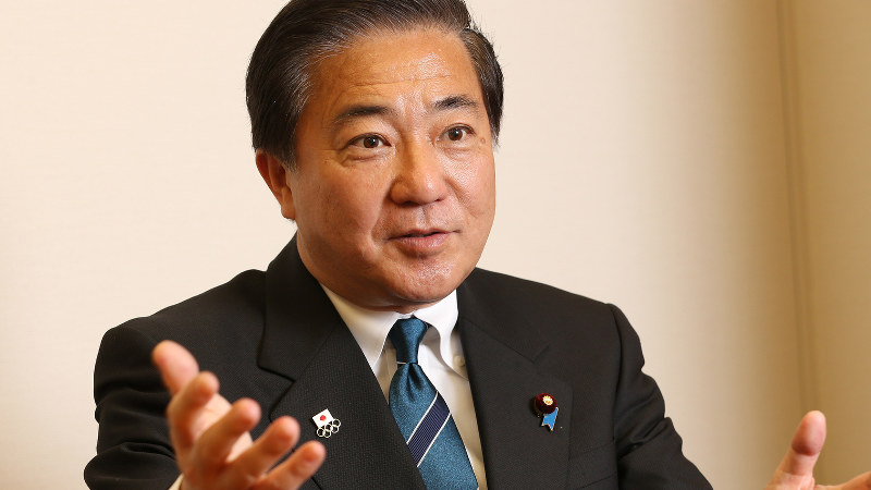 長島昭久さん=太田康男撮影