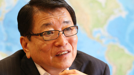 山本拓氏＝太田康男撮影