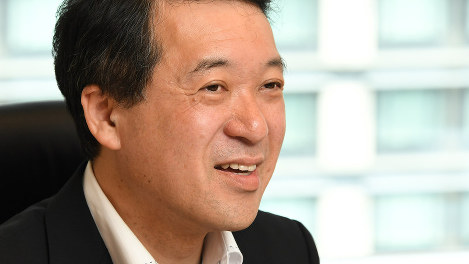 泉田裕彦氏＝根岸基弘撮影