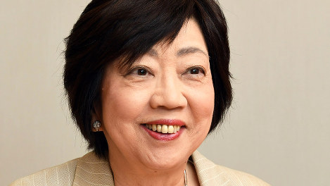 太田房江氏＝根岸基弘撮影