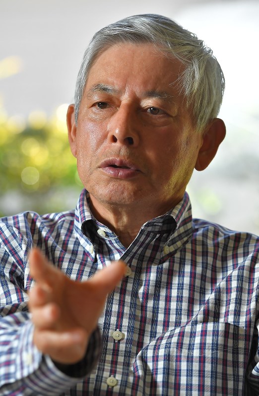 川野浩一さん=徳野仁子撮影