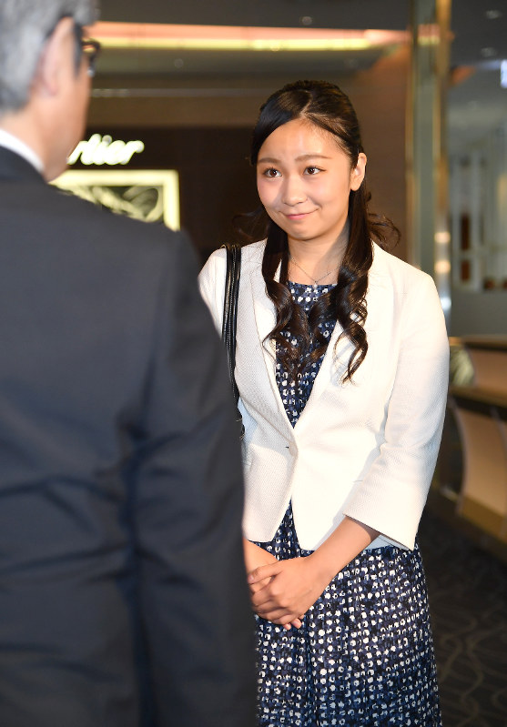In Photos Princess Kako returns from University of Leeds The Mainichi