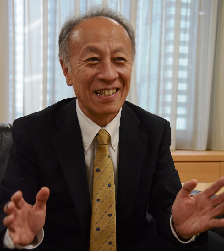 舟竹泰昭氏=東京都千代田区で2018年6月7日、深津誠撮影
