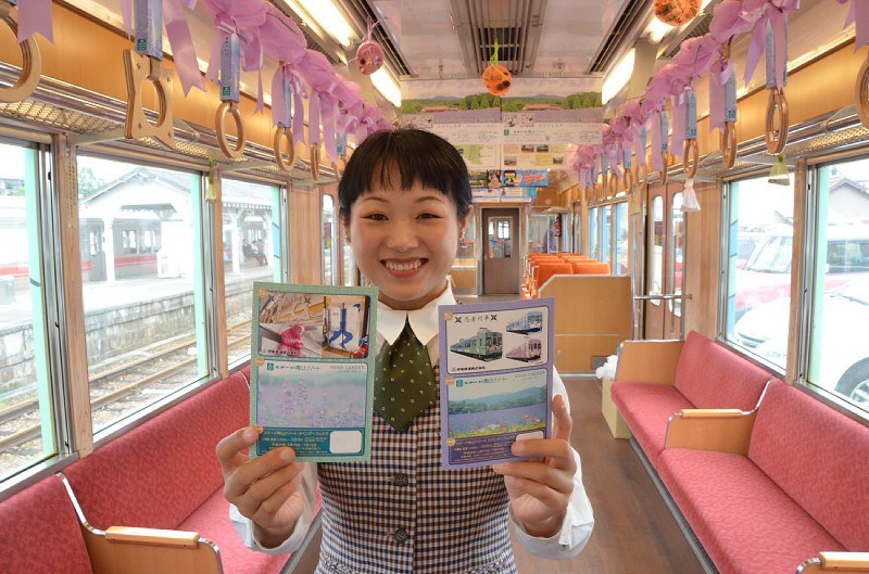 伊賀鉄道 ラベンダー香る列車 青山リゾートとコラボ 特典付き切符も 三重 毎日新聞