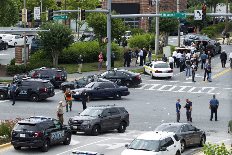 Gunman kills 5 in attack at Maryland newspaper building The Mainichi