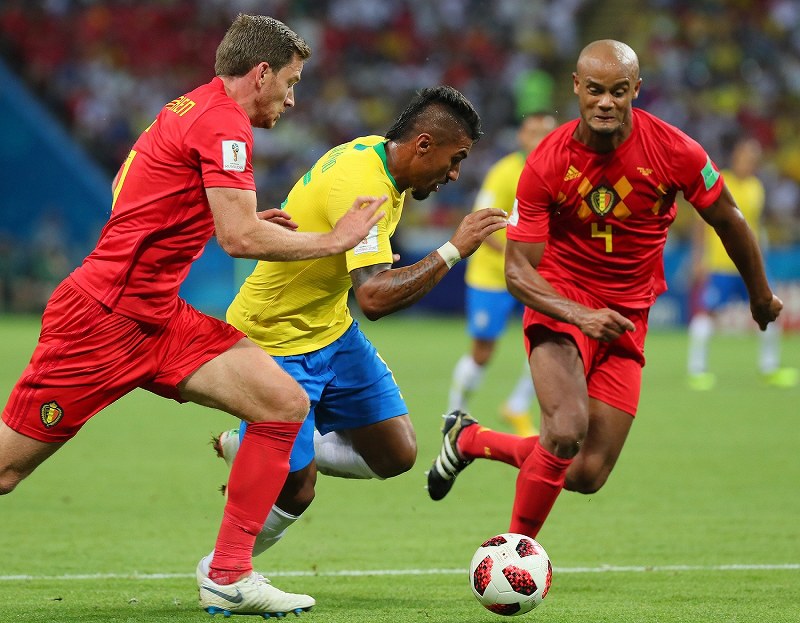 ロシアｗ杯 ベルギー４強入り ブラジルを破る 写真特集15 19 毎日新聞