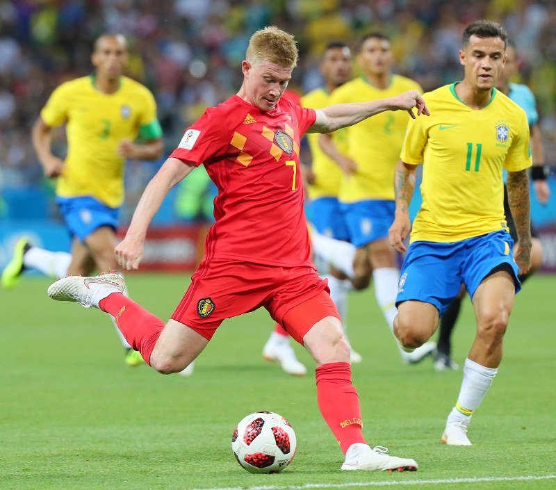 ロシアｗ杯 不慣れな前線で結果 ベルギー デブルイネ 毎日新聞