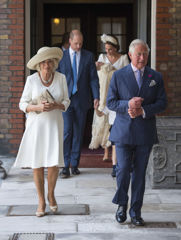 In Photos Prince Louis' christening service at the Chapel Royal The