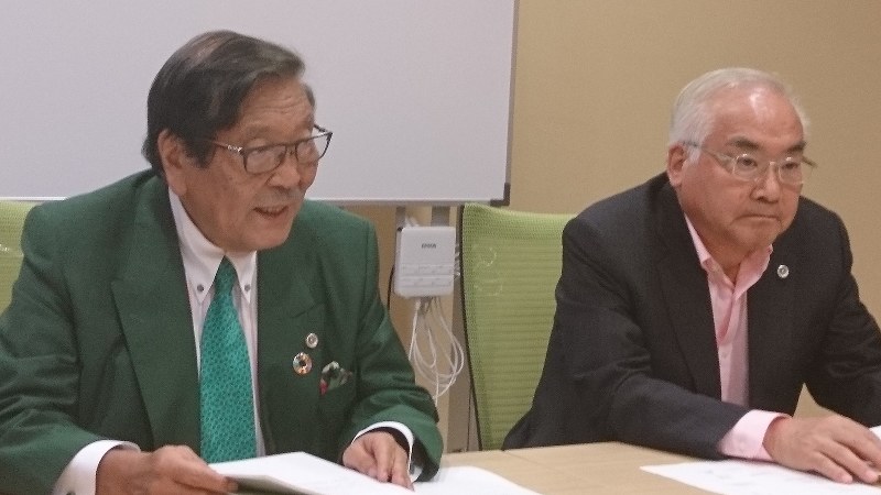 「第三者委員会報告書格付け委員会」の記者会見=2018年7月3日撮影
