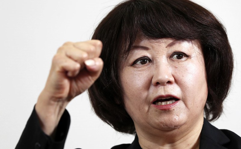 宮田慶子さん=東京都渋谷区で、玉城達郎撮影