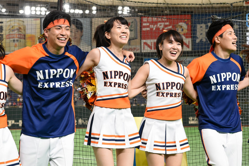 社会人野球「日本通運」ユニフォーム 日通 日通の新人5人が新ユニホーム姿で決意 東大・宮崎湧外野手
