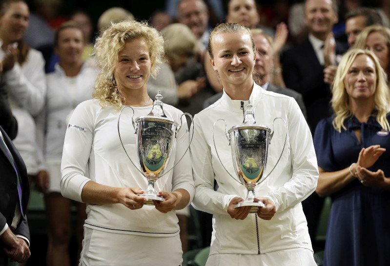 Tennis: Krejcikova dedicates Wimbledon doubles title to Novotna - The