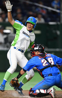 都市対抗野球：セガサミー（東京都）－NTT西日本（大阪市） [写真