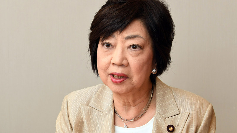 太田房江氏=根岸基弘撮影