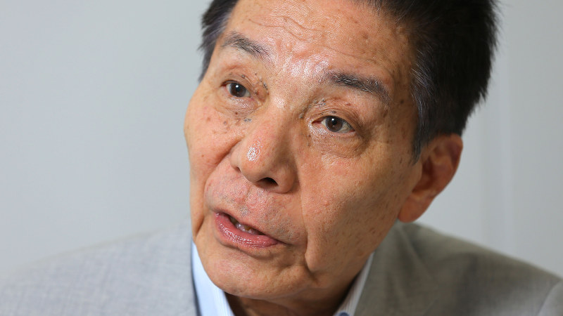 古賀誠氏=宮武祐希撮影