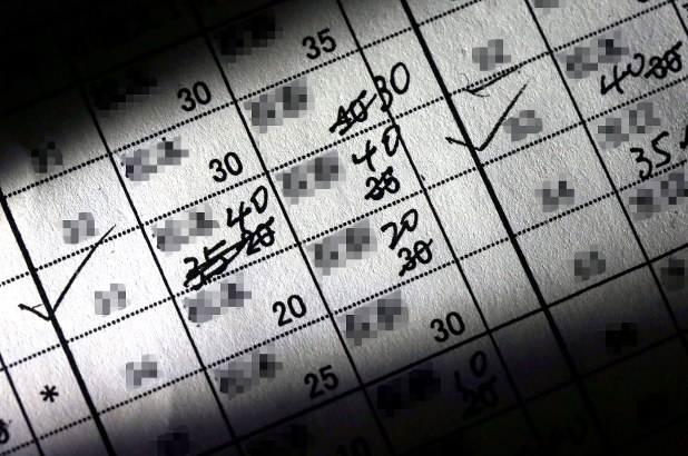 東京医科大入試の内部資料。加点されているのがわかる(画像の一部を加工しています)