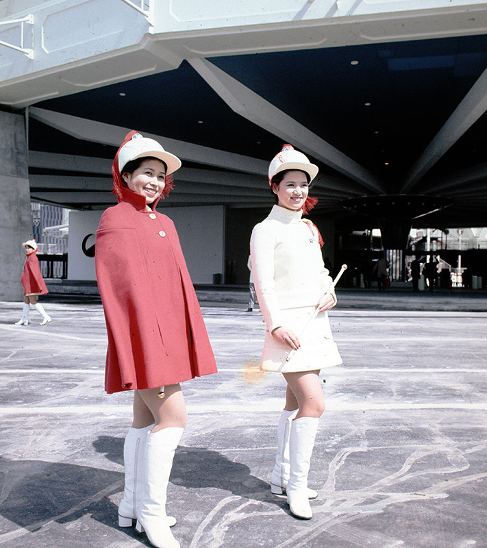 大阪万博 エスコートガイド制服夏用ワンピース万国博覧会1970EXPO’70 大阪万博 エスコートガイド 制服夏用ジャケット万国博覧会