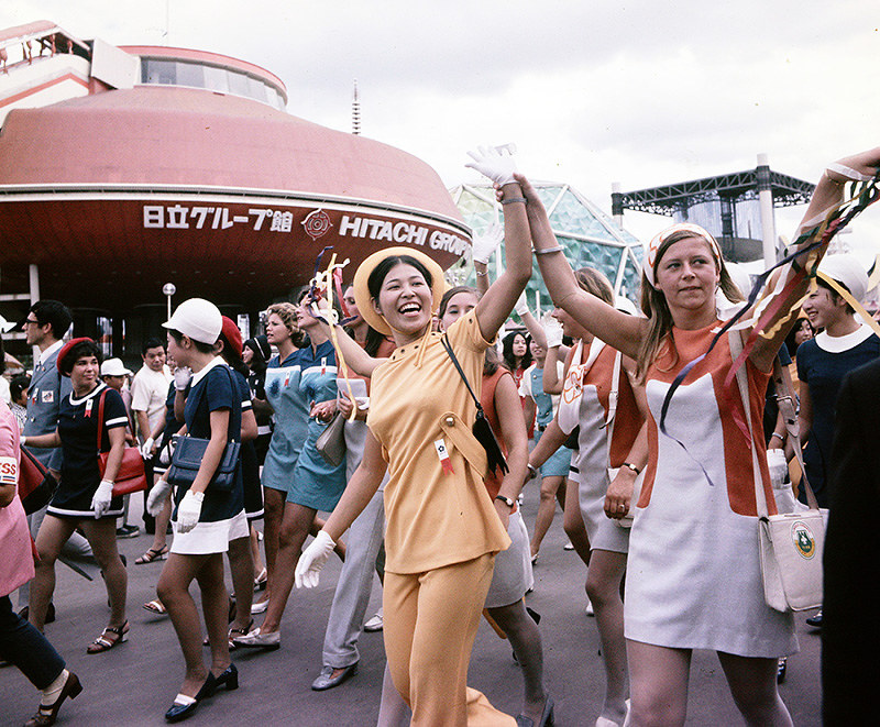 大阪万博1970：ホステス 活躍する女性たち [写真特集1/41