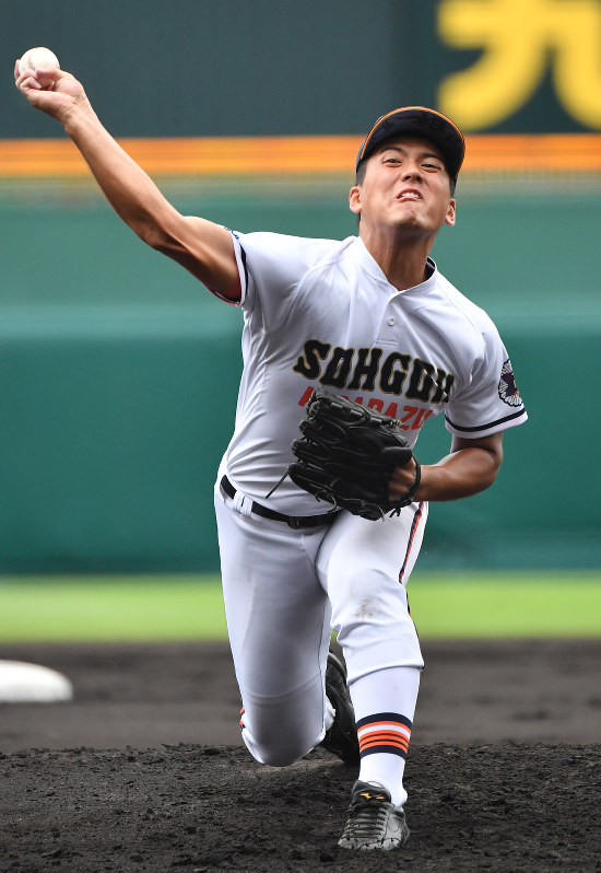 夏の高校野球：第6日目第1試合 敦賀気比（福井）－木更津総合（東