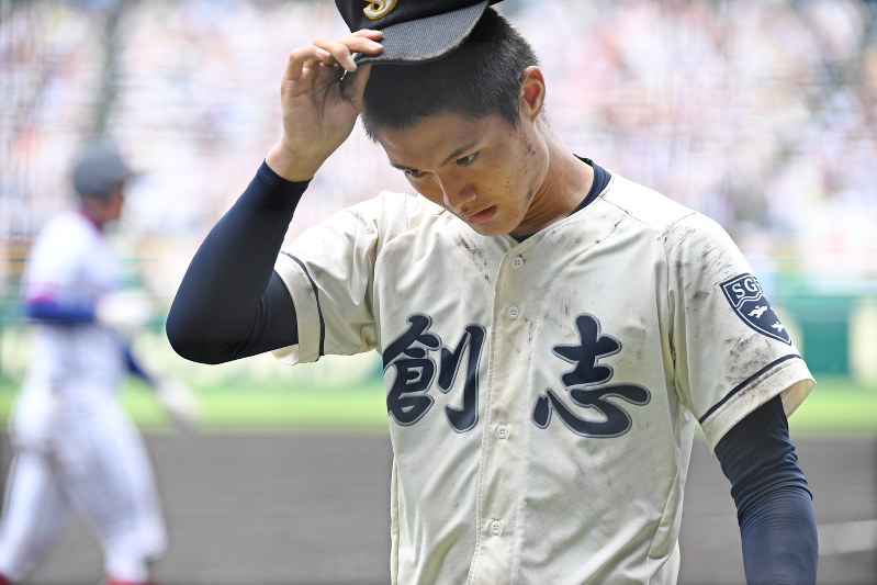 夏の高校野球：第11日目第1試合 下関国際（山口）－創志学園（岡山