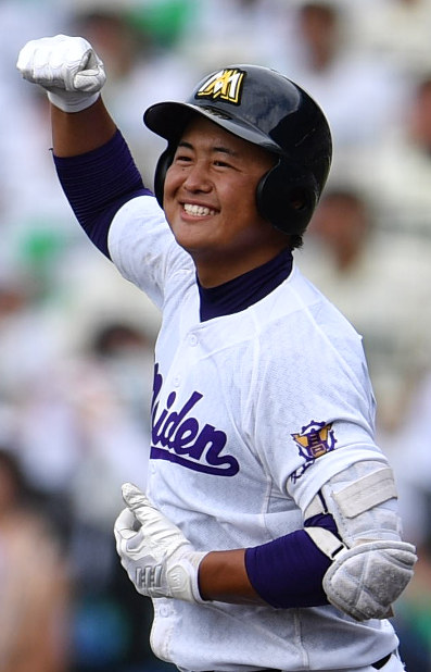 夏の高校野球：愛工大名電の安井、2試合連続本塁打 | 毎日新聞