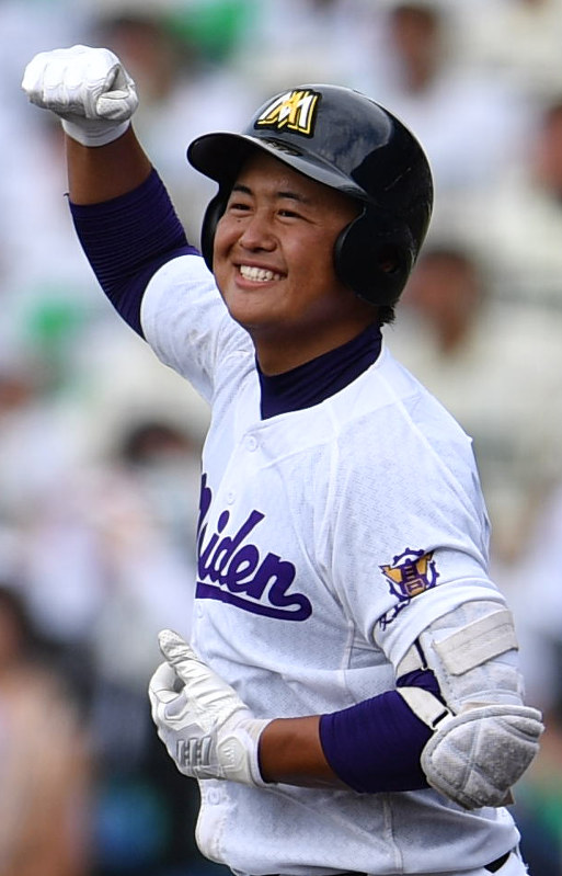 夏の高校野球：愛工大名電の安井、2試合連続本塁打 | 毎日新聞