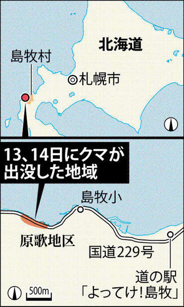 北海道 人慣れクマ出没３０件超 問題長期化 住民疲弊 毎日新聞