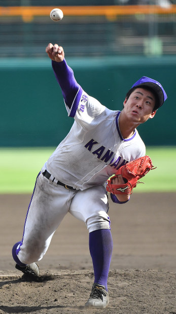 甲子園準優勝校 秋田県 金足農業高校 野球部 公式戦ユニフォーム 2018