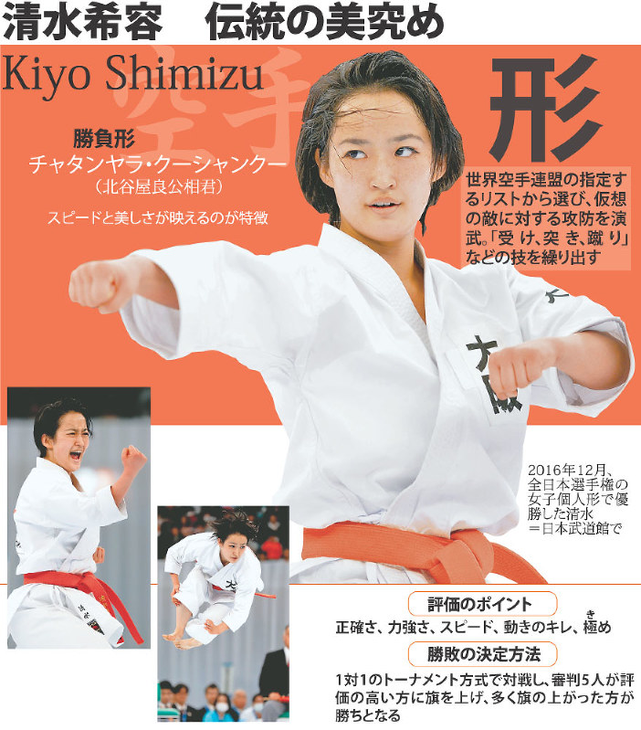 清水希容 伝統の美究め