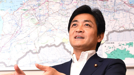 玉木雄一郎氏＝根岸基弘撮影