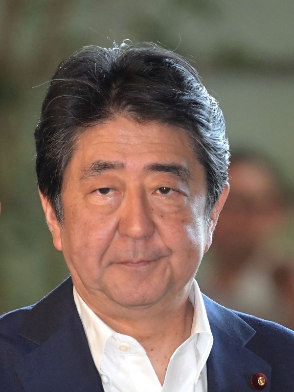 安倍晋三首相=川田雅浩撮影