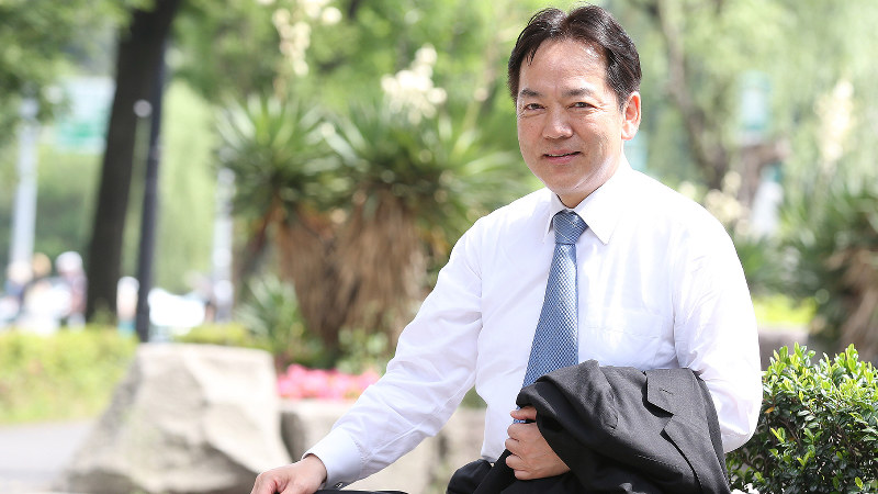 浅尾慶一郎氏=太田康男撮影