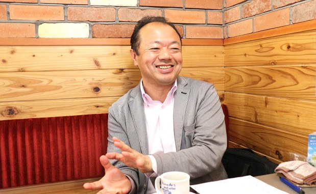 岡崎市の化粧品店「株式会社みどりや」の専務取締役で「岡崎まちゼミの会」代表の松井洋一郎さん