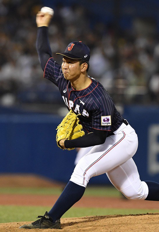 野球U18：高校日本代表、大学代表に敗れる 壮行試合 [写真特集5/9