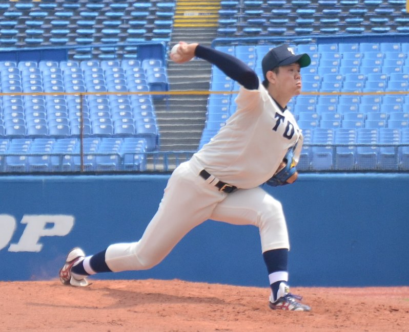 7回2失点と好投した東洋大の上茶谷