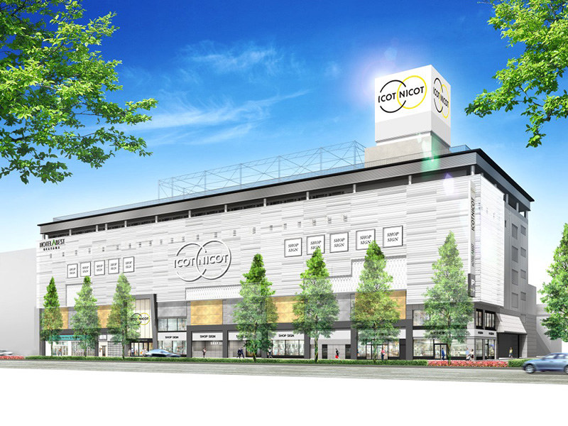 ドレミの街 複合施設 １２月開業 ホテルや大型書店 ｊｒ岡山駅前 岡山 毎日新聞