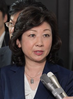 野田聖子総務相＝川田雅浩撮影