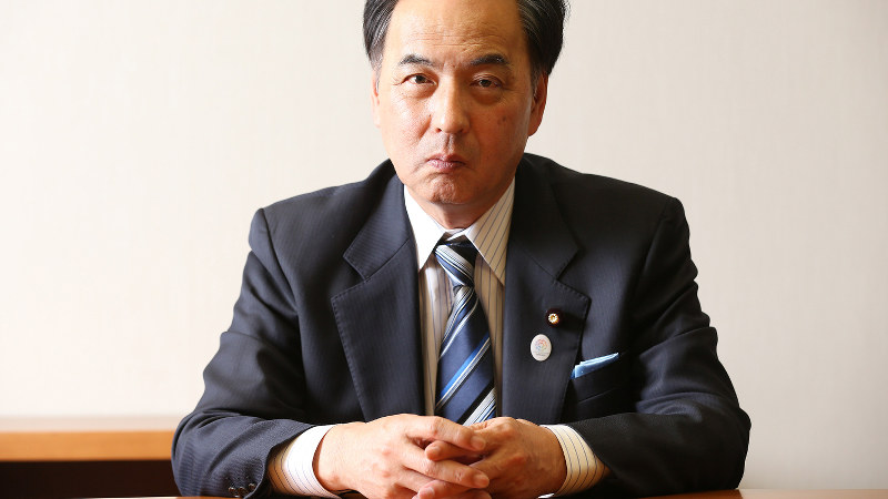 浅田均氏=太田康男撮影