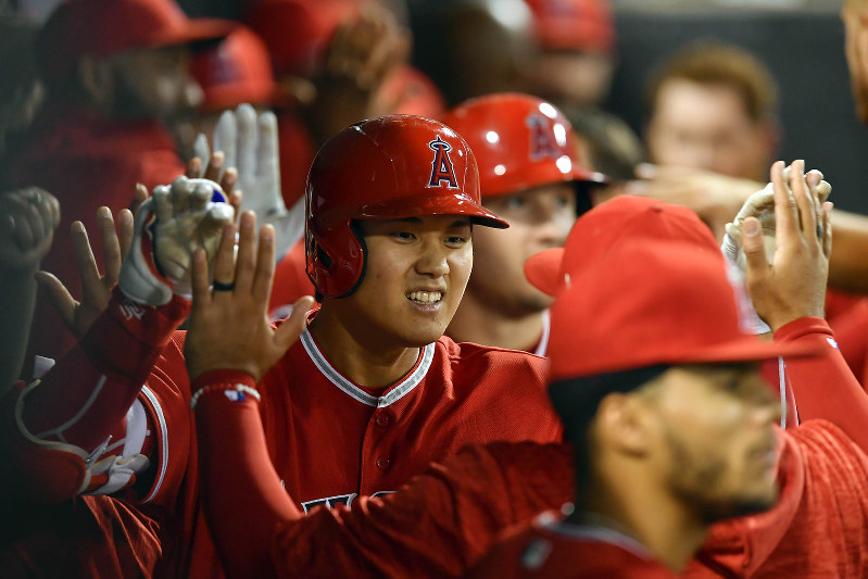 ビッグフライ！」大谷翔平のメジャー全本塁打（1～100号） [写真