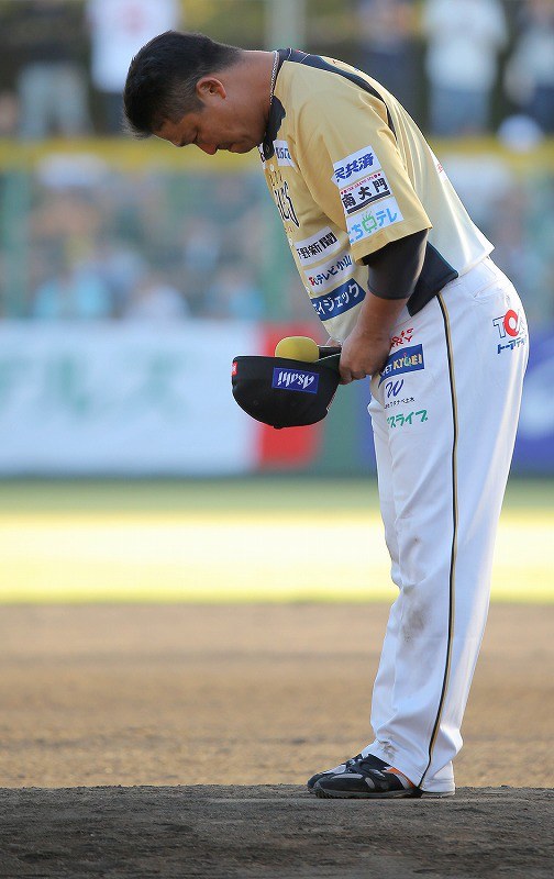 元巨人：村田、涙の引退試合 独立リーグ栃木、今季最終戦 [写真特集10
