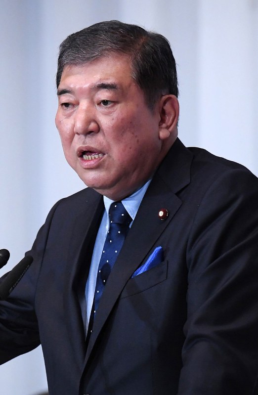 自民党の石破茂元幹事長=渡部直樹撮影