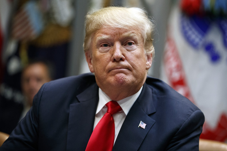 トランプ大統領=AP