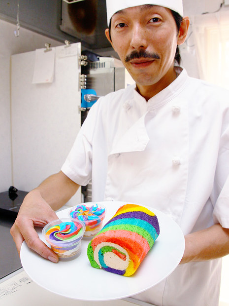 道の駅：インスタ映え人気 「からふるん」ケーキ | 毎日新聞